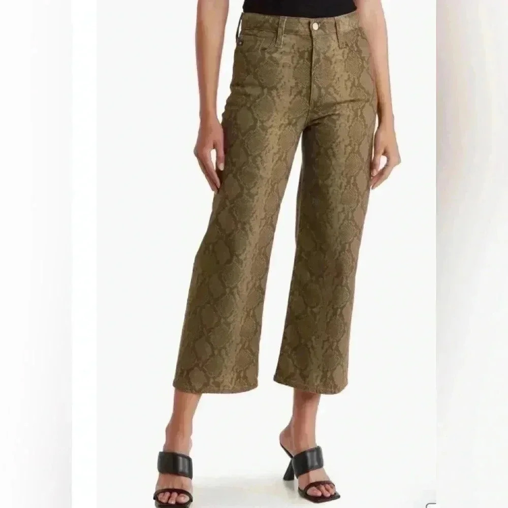 AG The Etta High Waisted Wide Leg Crop